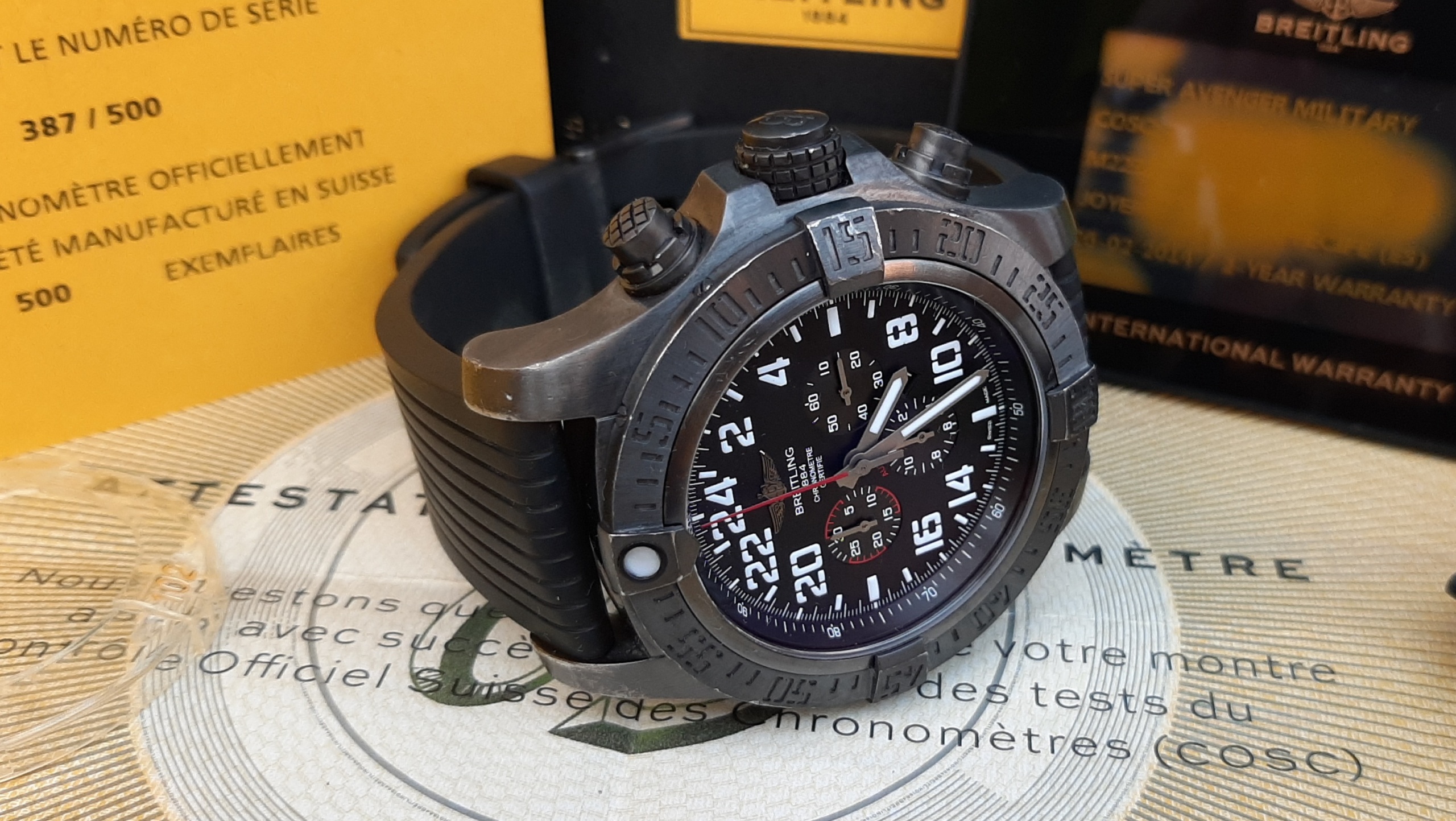 Breitling super clearance avenger military